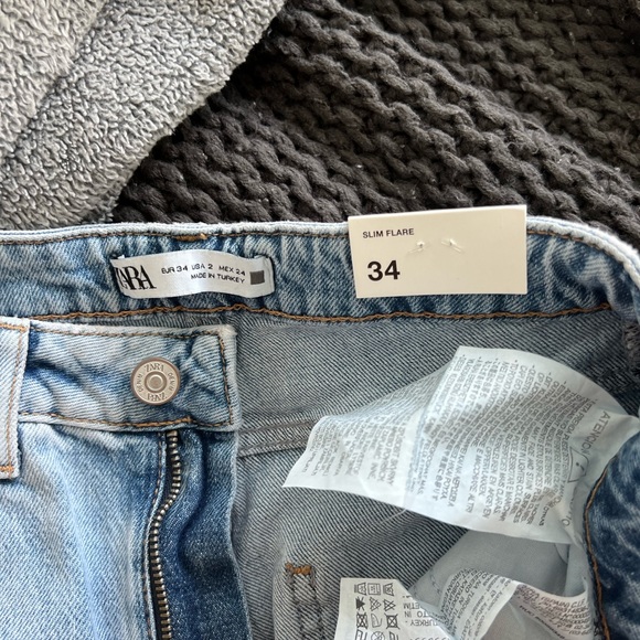 Skinny flare slit end jeans - Picture 6 of 6